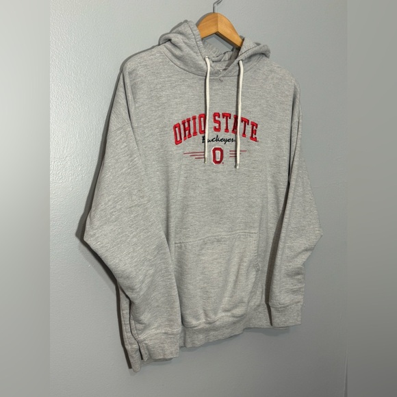 Vintage Ohio State University OSU Buckeyes Embroidered Hoodie Sweatshirt | XL - Picture 2 of 5
